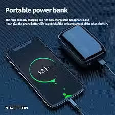 GamingTech buds 2 with powerbank and anc (active noise cancellation) 20 mm drivers